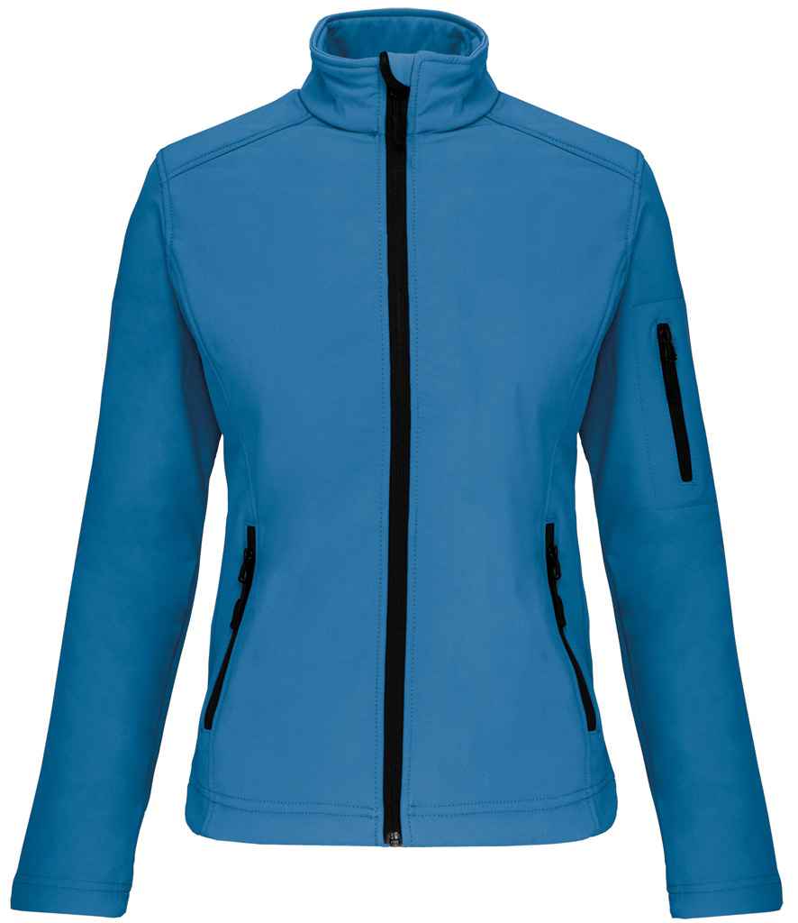 Kariban Ladies Soft Shell Jacket - Aqua