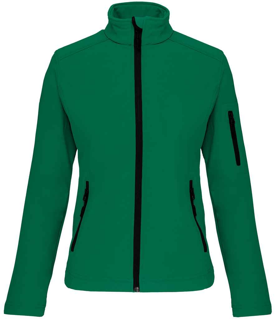 Kariban Ladies Soft Shell Jacket - Kelly Green