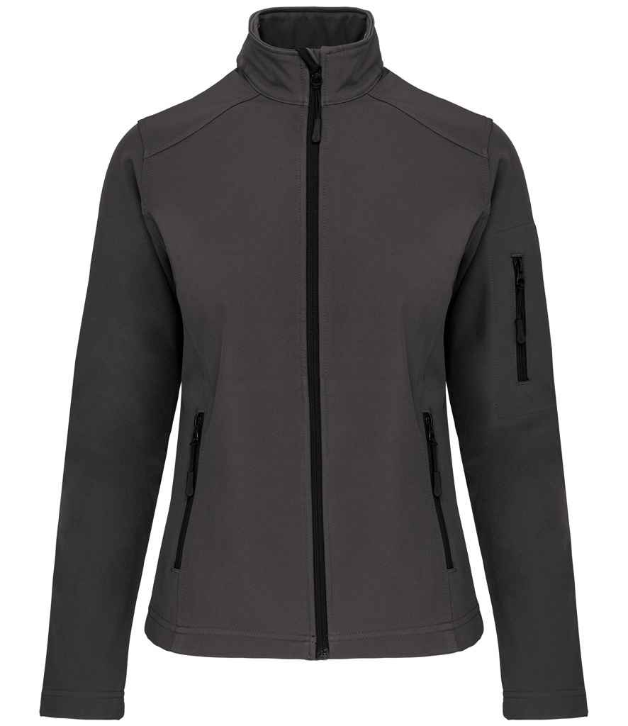 Kariban Ladies Soft Shell Jacket - Titanium