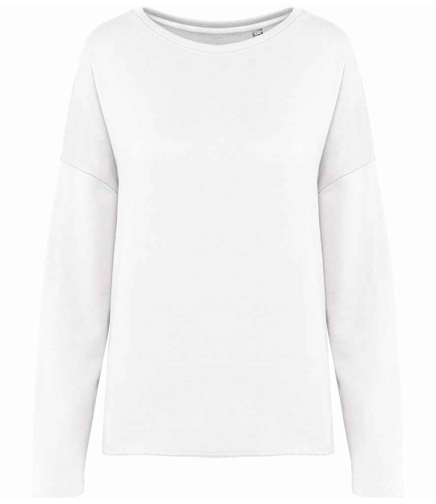 Kariban Ladies Oversized Sweatshirt - Off White