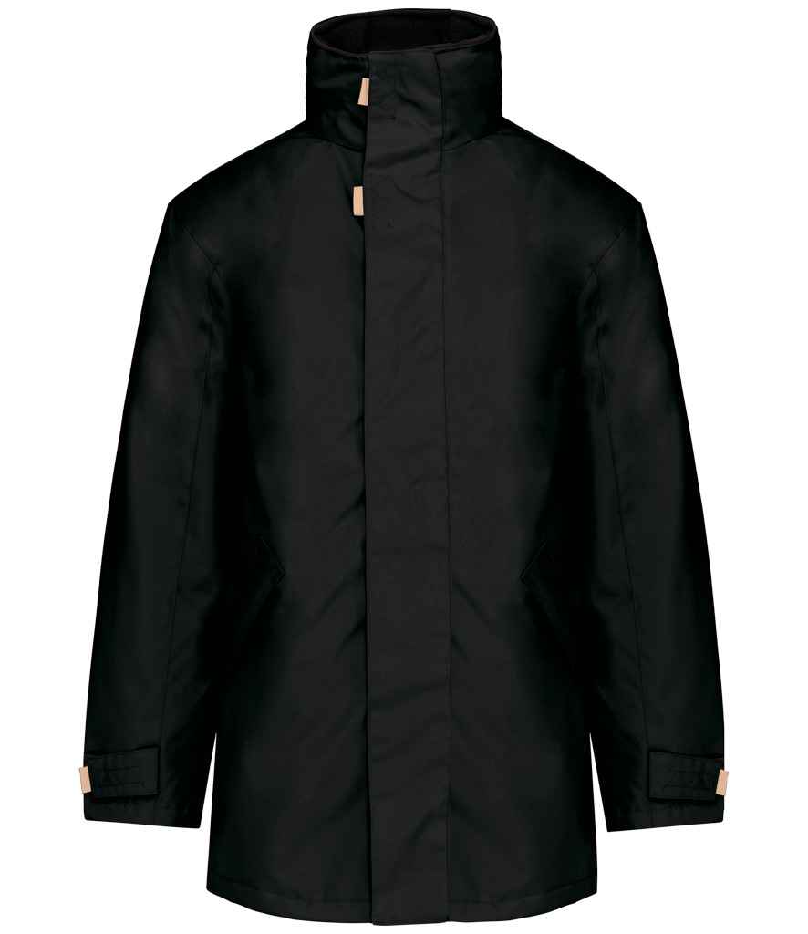 Kariban Parka Jacket - Black/Black