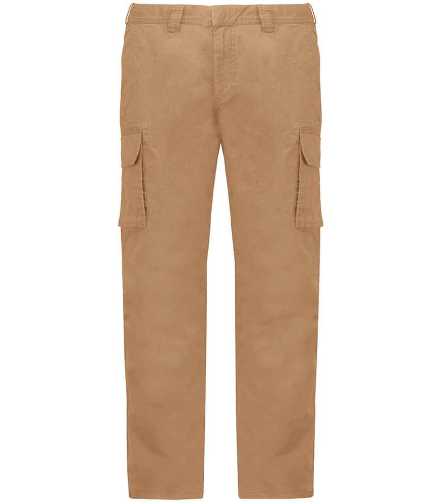 Kariban Multi-Pocket Trousers - Camel