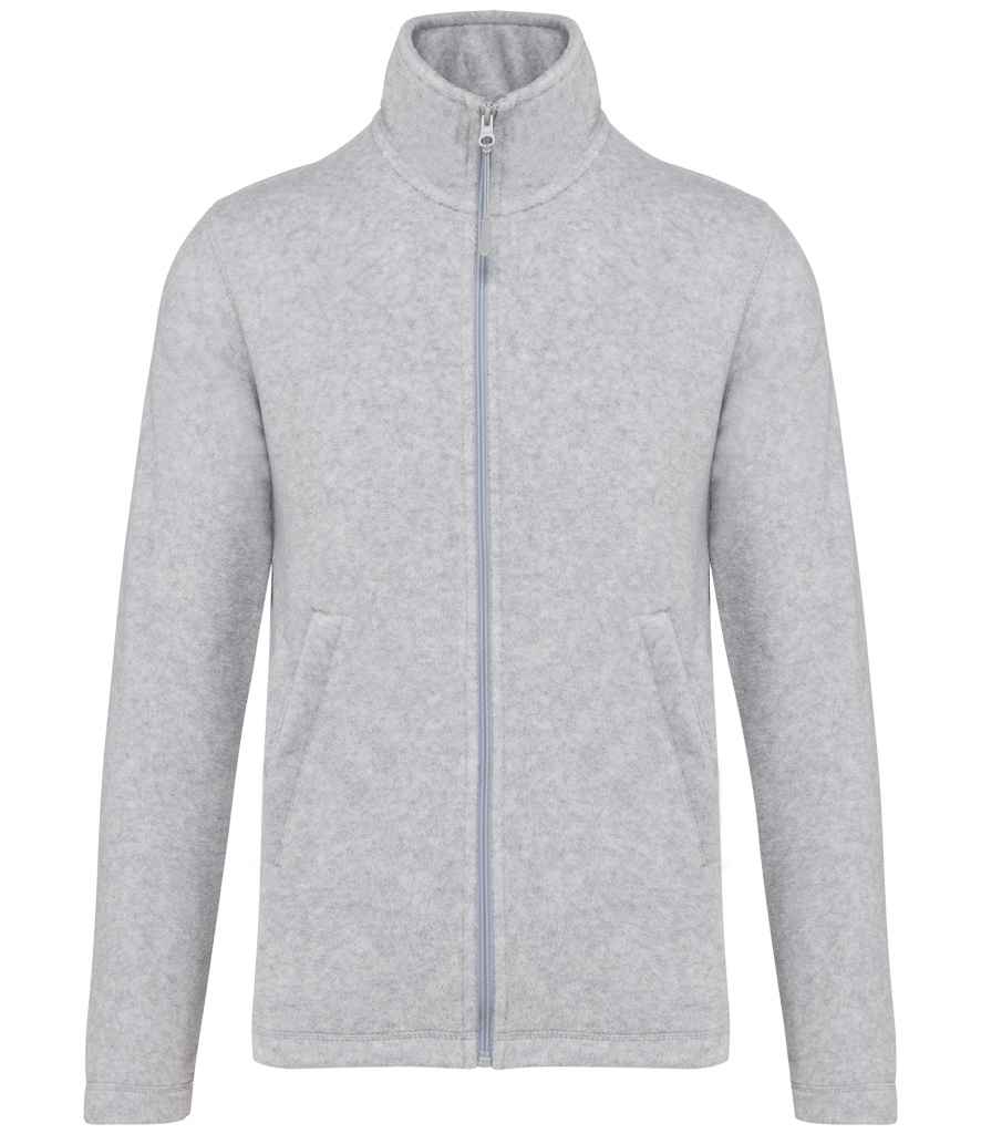 Kariban Falco Micro Fleece Jacket - Ash Heather