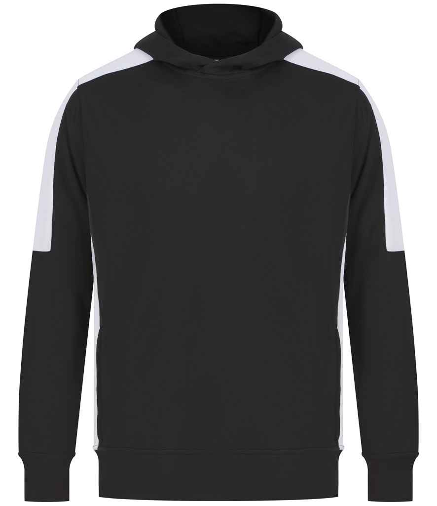 Finden + Hales Unisex Team Hoodie - Black/White