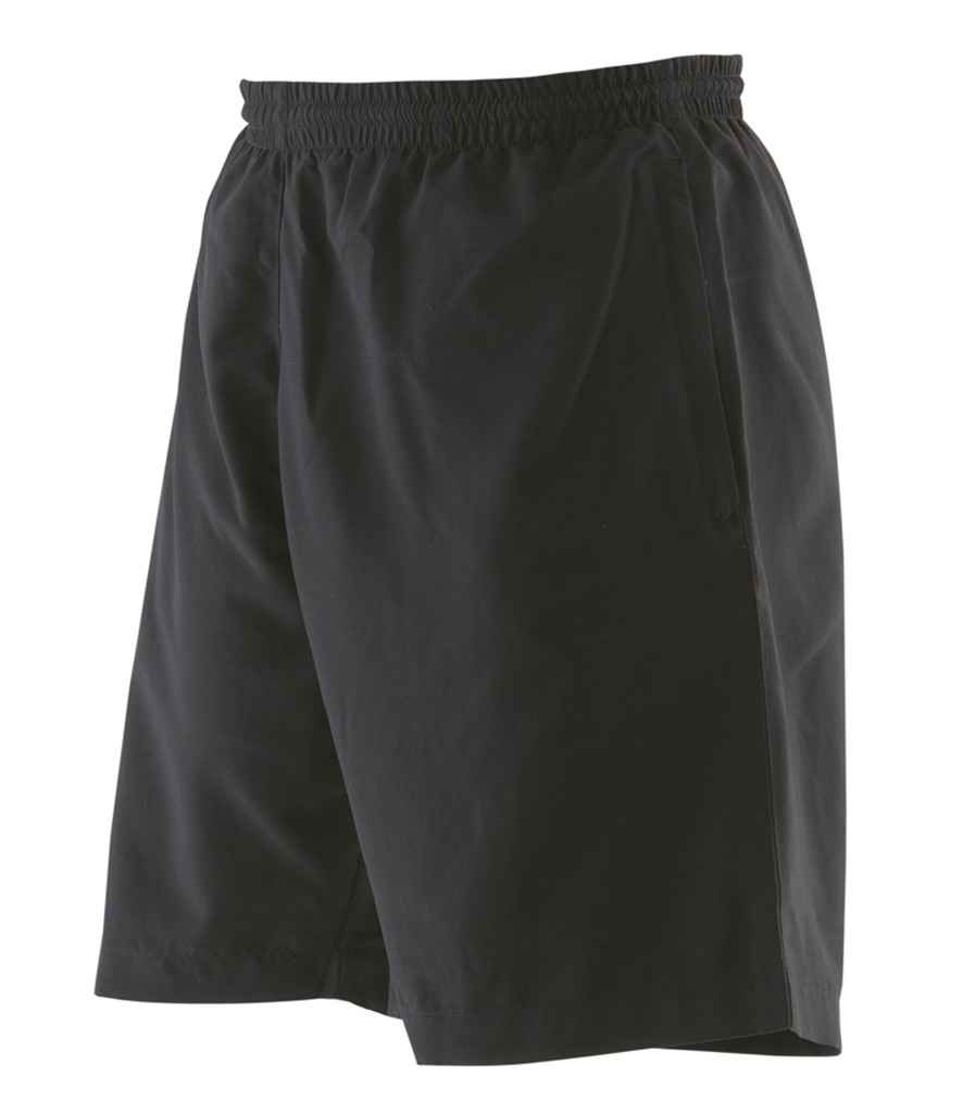 Finden + Hales Ladies Microfibre Shorts - Black