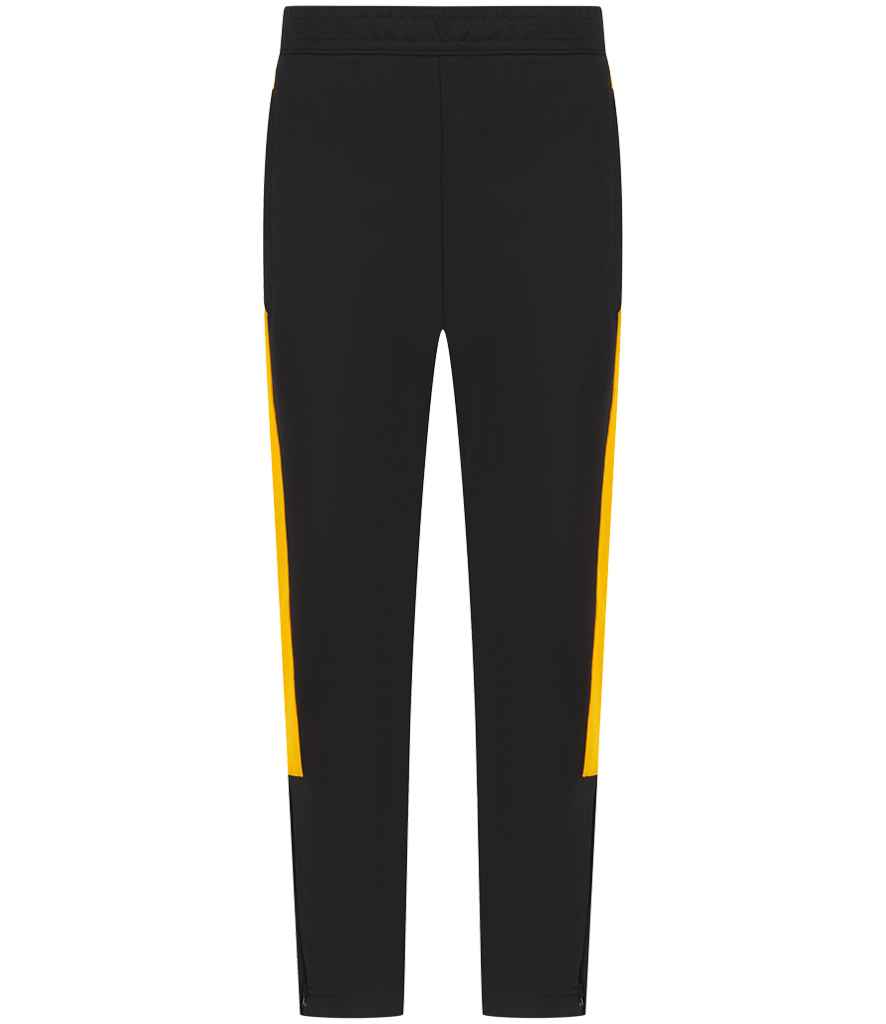 Finden + Hales Knitted Tracksuit Pants - Black/Gold