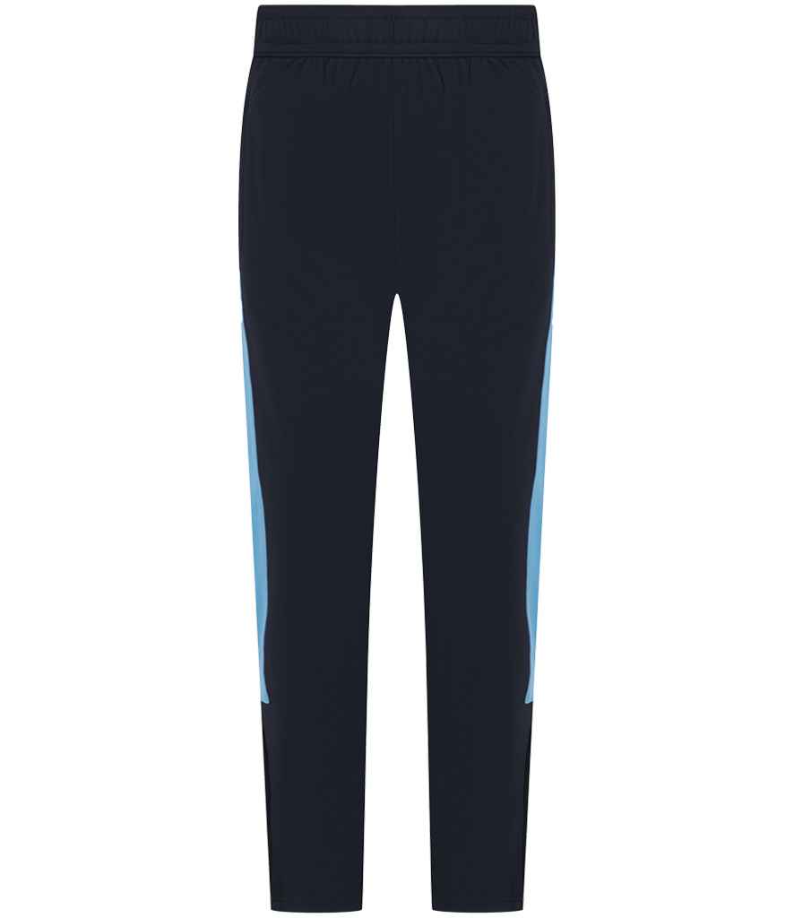 Finden + Hales Knitted Tracksuit Pants - Navy/Sky blue