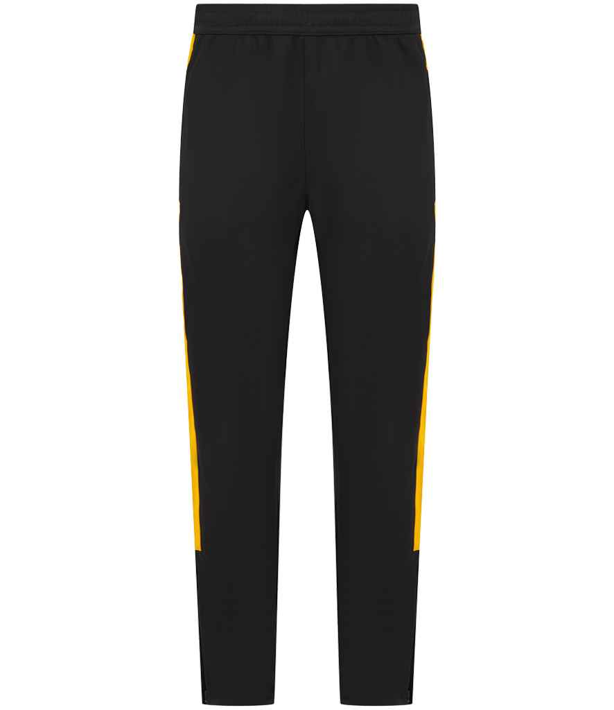 Finden + Hales Kids Knitted Tracksuit Pants - Black/Gold