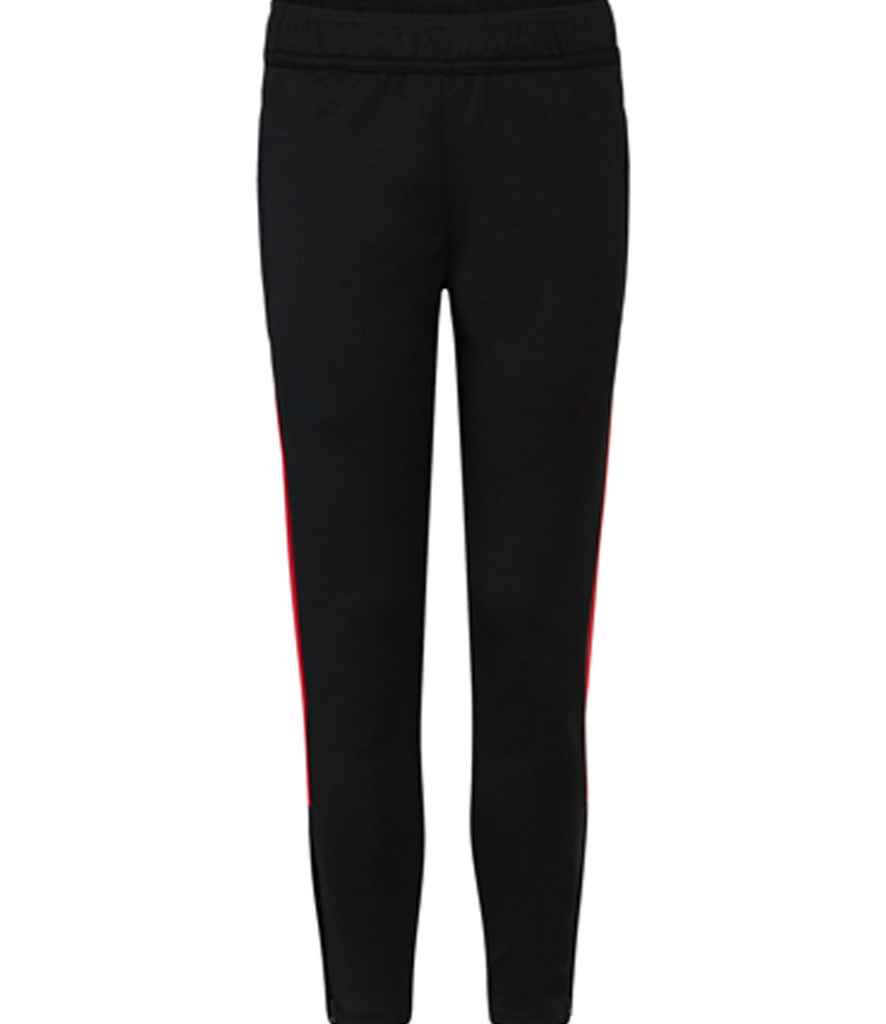 Finden + Hales Kids Knitted Tracksuit Pants - Black/Red