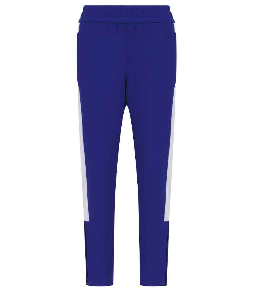 Finden + Hales Kids Knitted Tracksuit Pants - Royal Blue/White