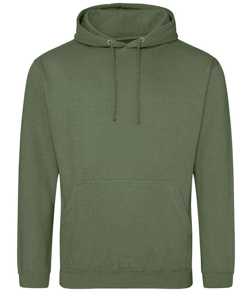 AWDis College Hoodie - Earthy Green
