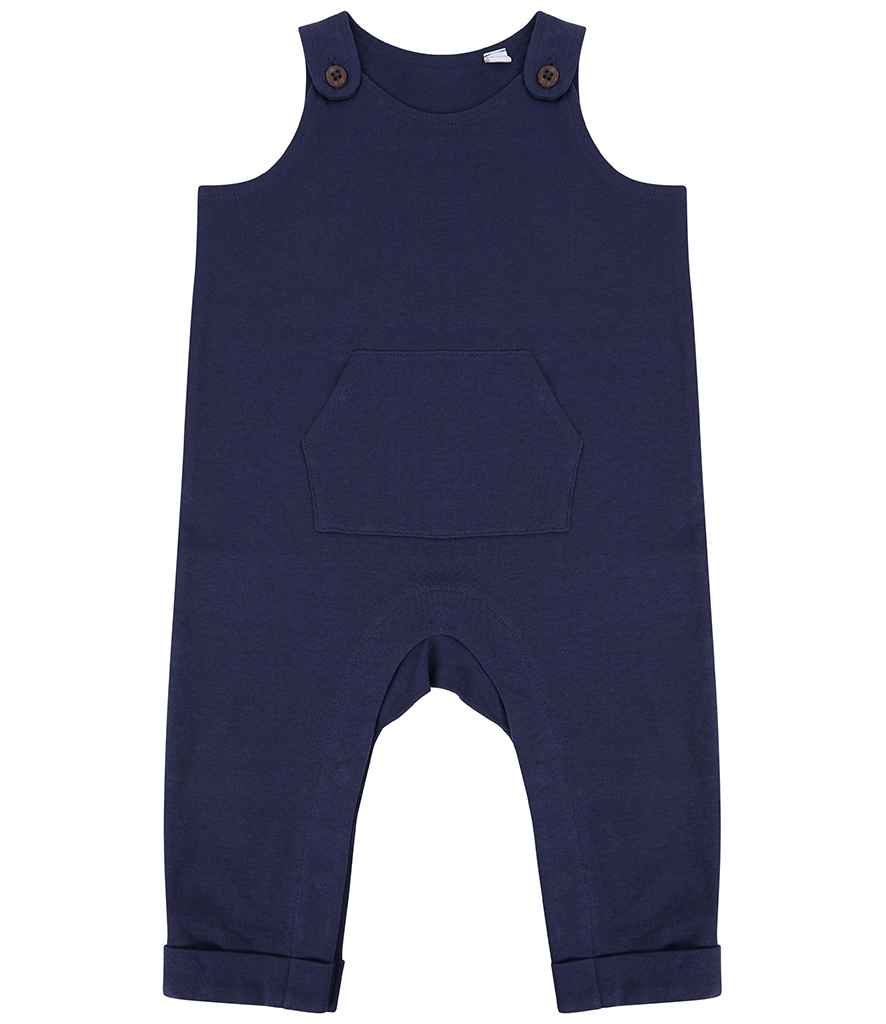 Larkwood Baby/Toddler Organic Cotton Dungarees - Navy