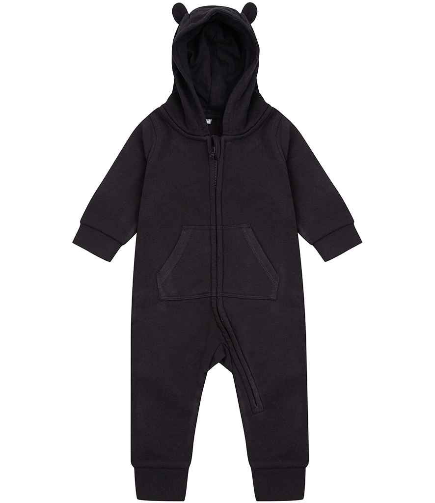 Larkwood Baby/Toddler Fleece All In One - Black