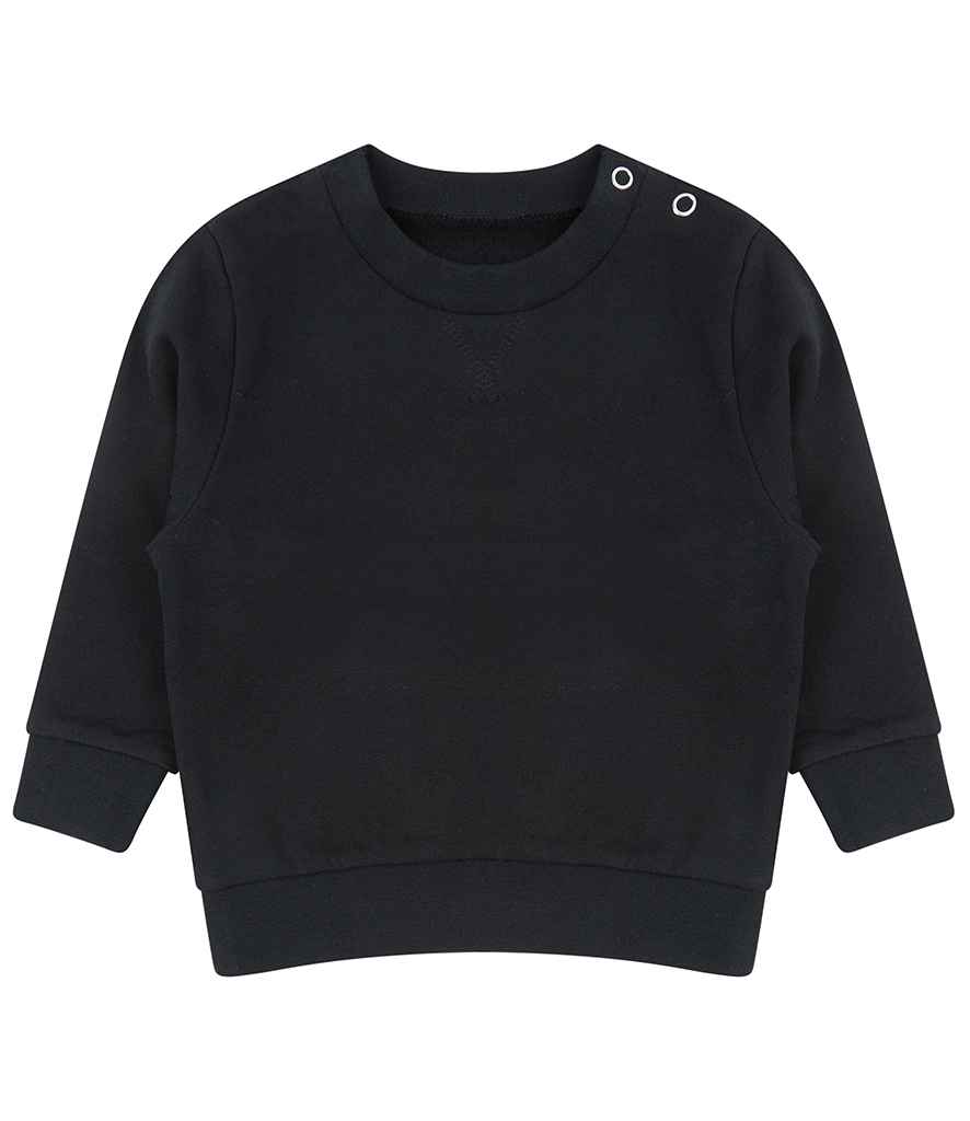 Larkwood Kids Sustainable Sweatshirt - Black