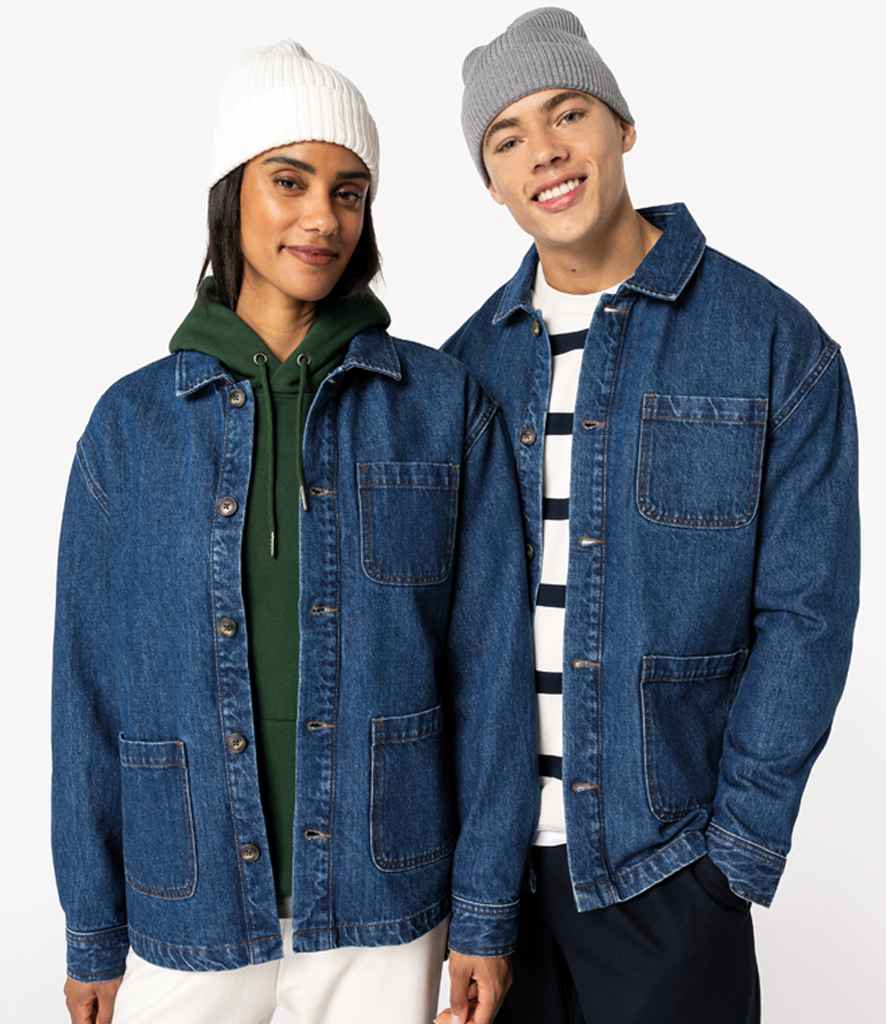 Native Spirit Unisex Dropped Shoulder Denim Jacket