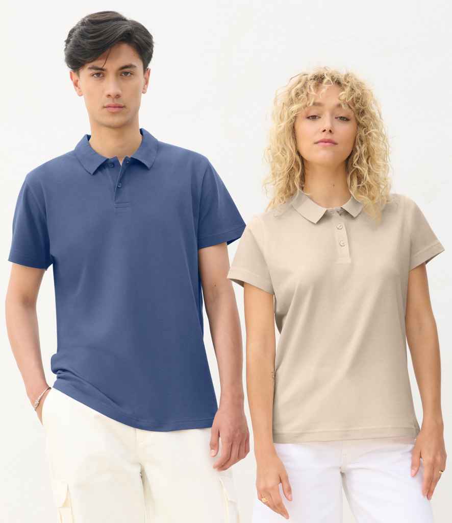 SOL'S Unisex Pulse Twin Piqué Polo Shirt