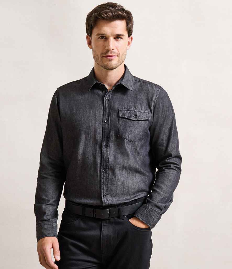 Premier Jeans Stitch Denim Shirt