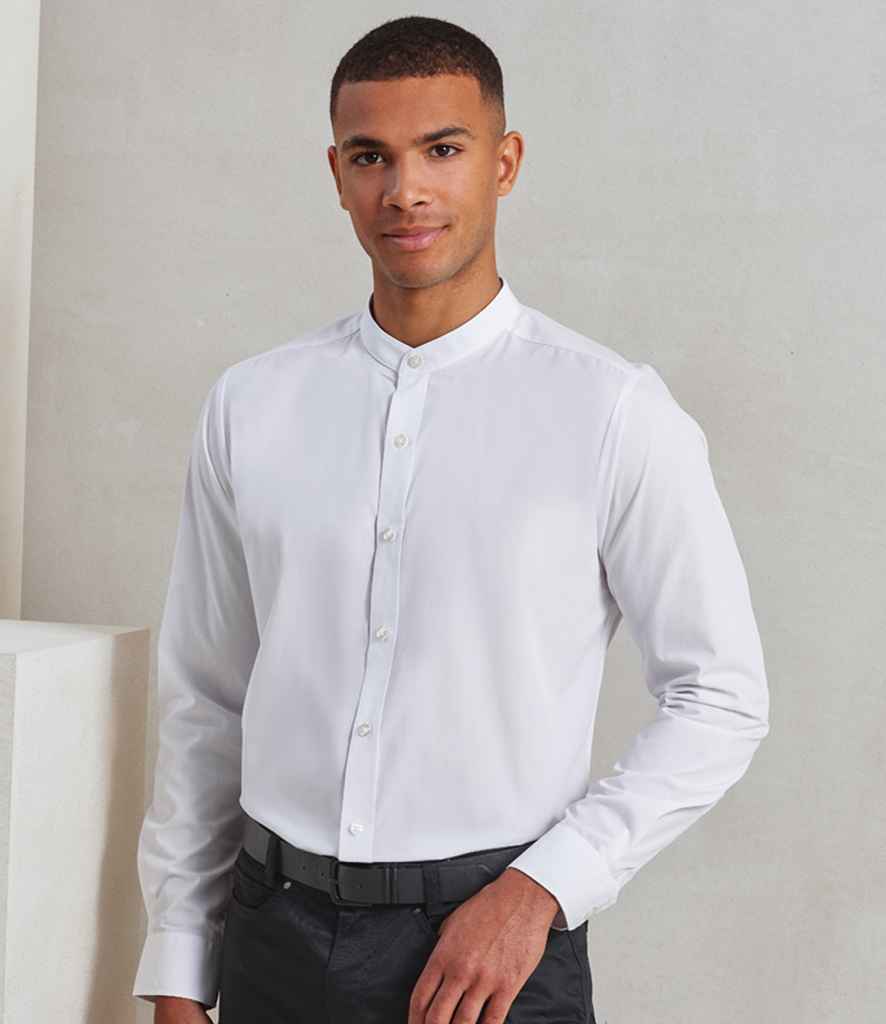 Premier Long Sleeve Grandad Shirt