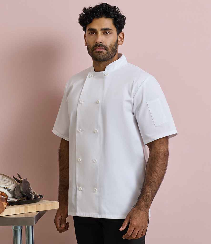 Premier Short Sleeve Chef's Jacket