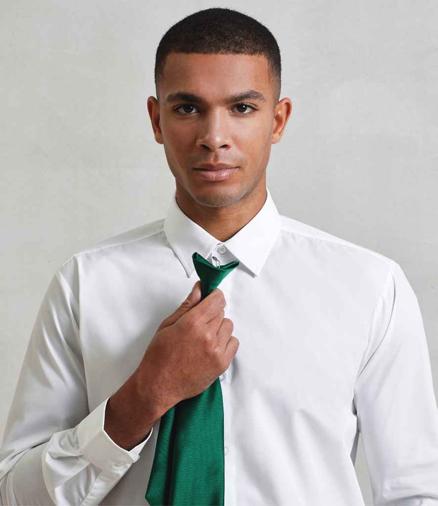 Premier 'Colours' Satin Clip Tie