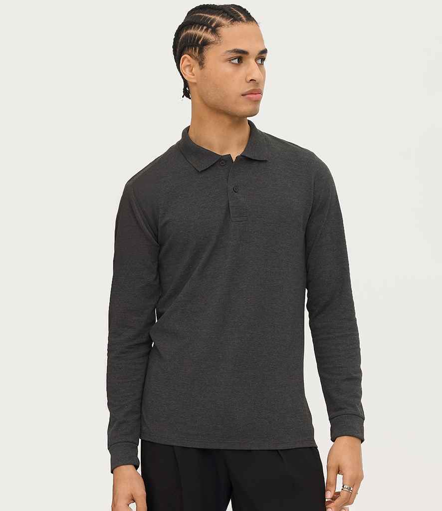 SOL'S Perfect Long Sleeve Piqué Polo Shirt